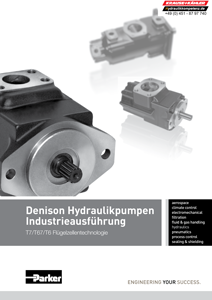 Denison Hydraulikpumpen Industrieausführung T7/T67/T6C HY02-8001-DE-10-2009-1