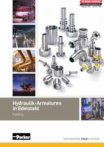 Hydraulik-Amaturen in Edelstahl Katalog
