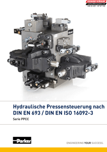Hydraulische Pressensteuerung nach DIN EN 693 / DIN EN ISO 16092-3