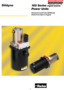 165 Series Hydraulic Power Units