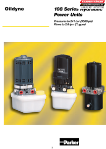 108 Series Hydraulic Power Units