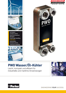 PWO Wasser/Öl-Kühler