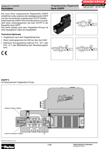 Vorgesteuertes Regelventil D30FP
