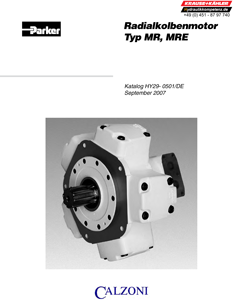 Radialkolbenmotor MR, MRE