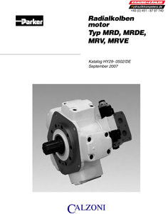 Radialkolbenmotor MRD, MRDE, MRV, MRVE