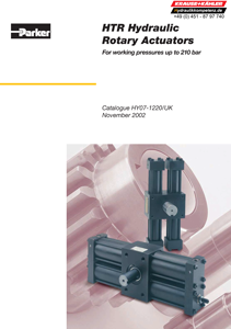 HTR Hydralic Rotary Actuators